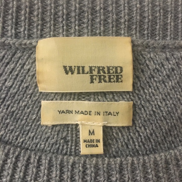 Wilfred Free grey knit sweater - Picture 3 of 4